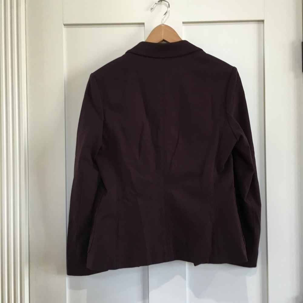 Theory Jonita K Blazer Jacket Garnet - Picture 5 of 5